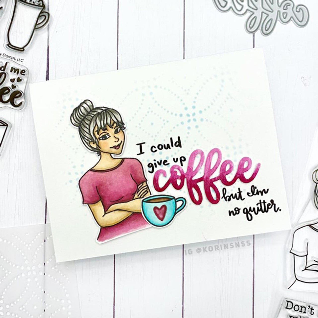 A Little Snarky Clear Stamp Set