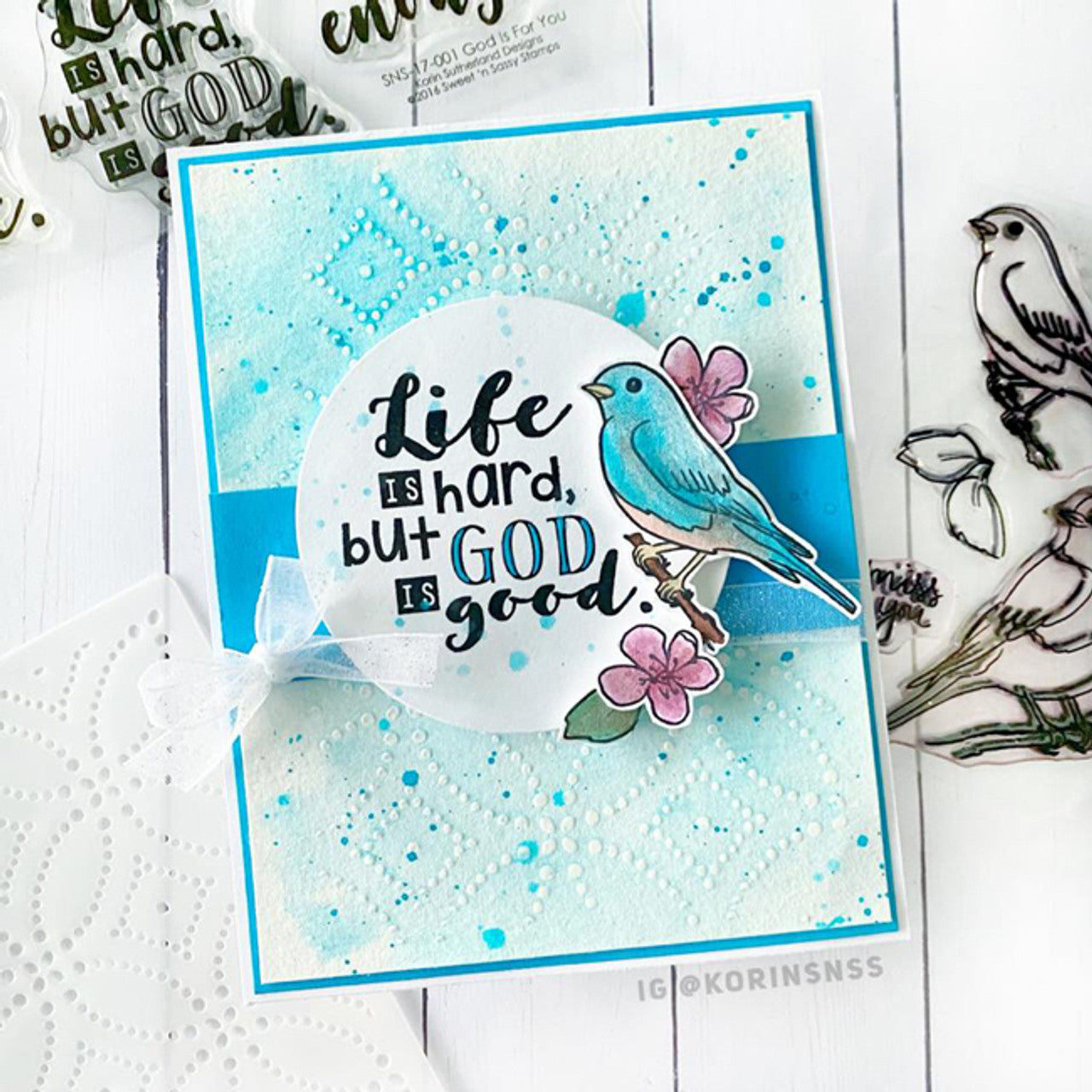 God is For You Clear Stamp Set