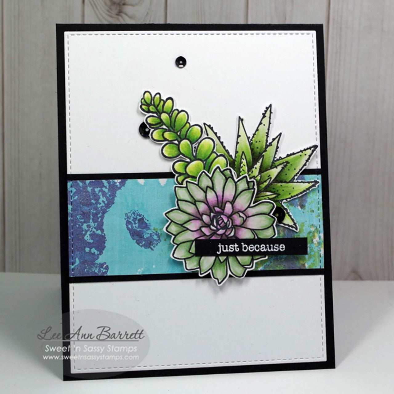 Succulents Clear Stamp Set