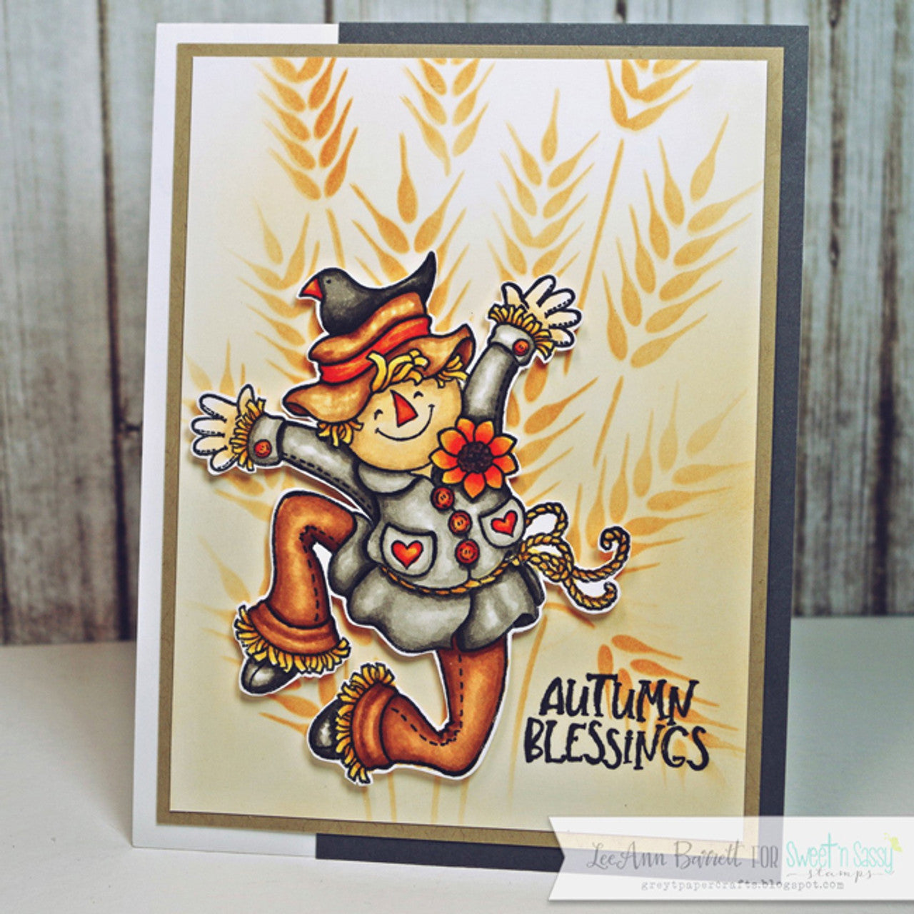 Happy Scarecrow Clear Stamp Set