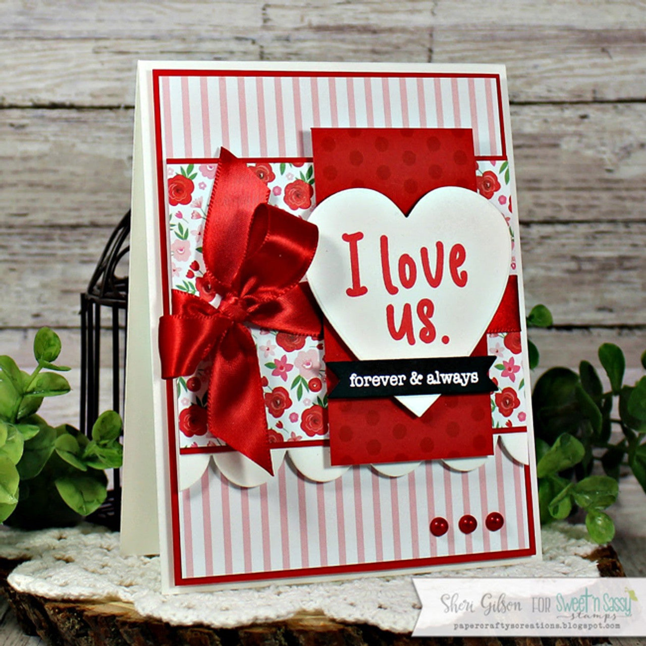 Love Wordfetti Clear Stamp Set