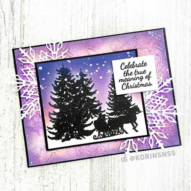 Old-Fashioned Christmas Clear Stamp Set