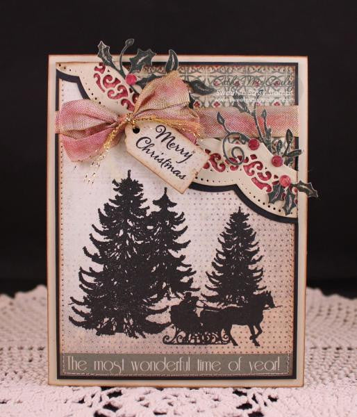 Old-Fashioned Christmas Clear Stamp Set