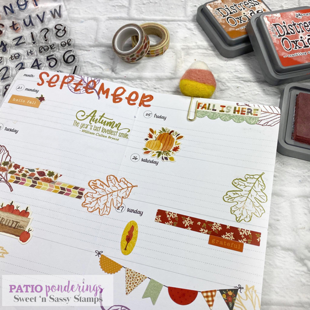 Autumn Splendor Clear Stamp Set