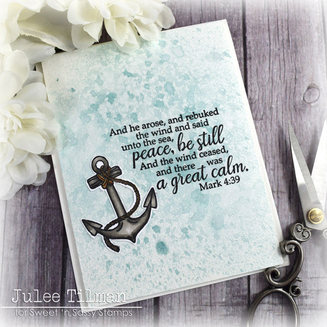 Peace Be Still Clear Stamp Set