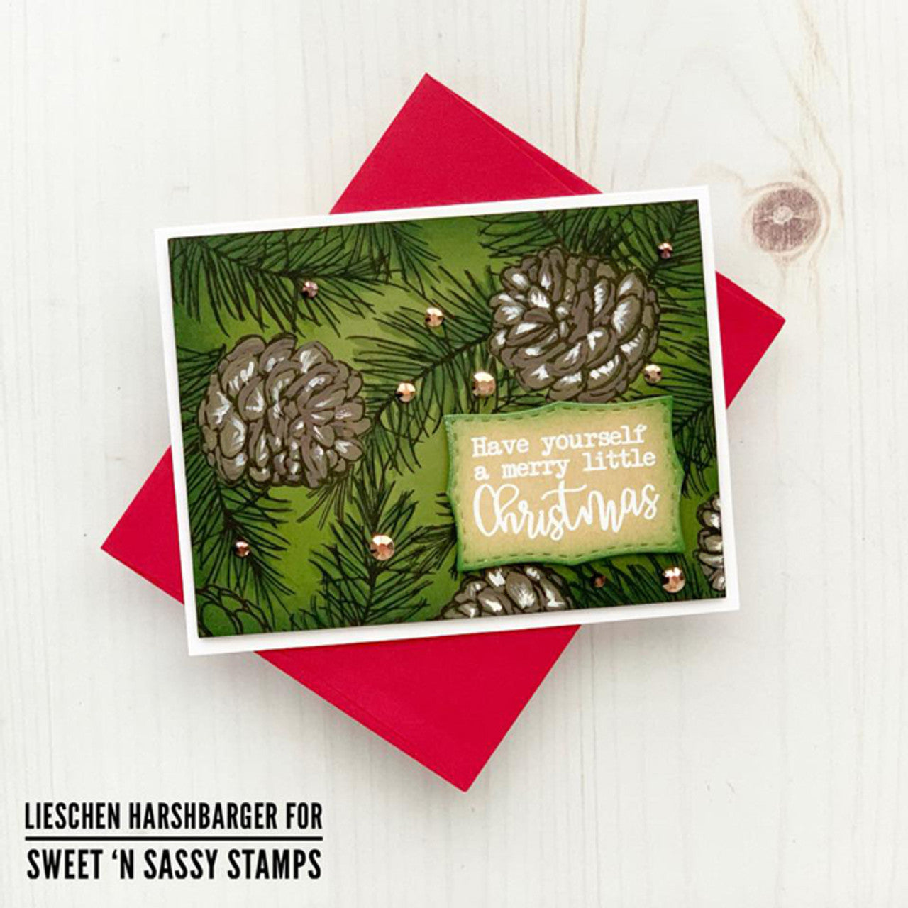 Holiday Greetings Clear Stamp Set