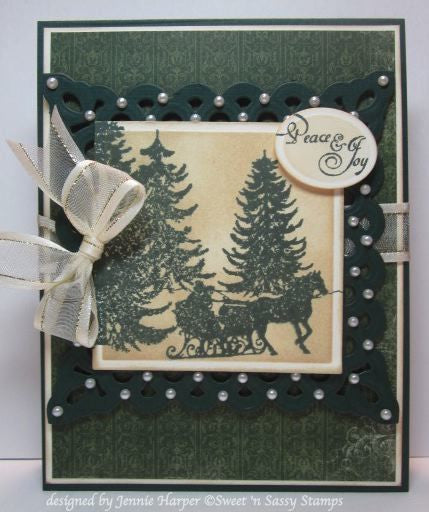 Old-Fashioned Christmas Clear Stamp Set