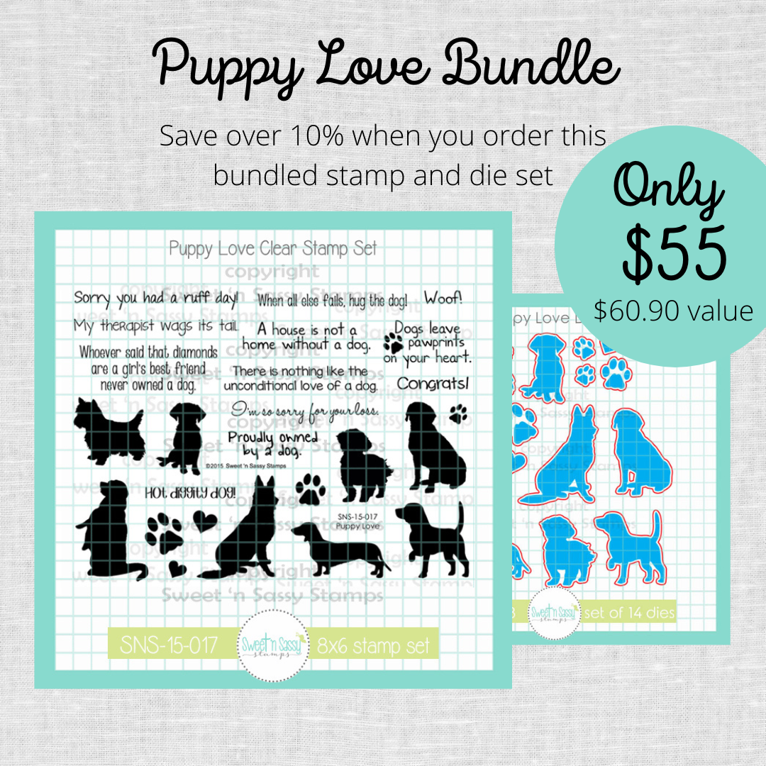 Puppy Love Stamp & Die Bundle