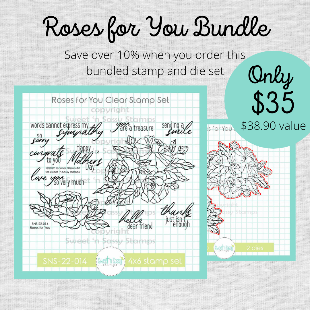 Roses for You Stamp & Die Bundle