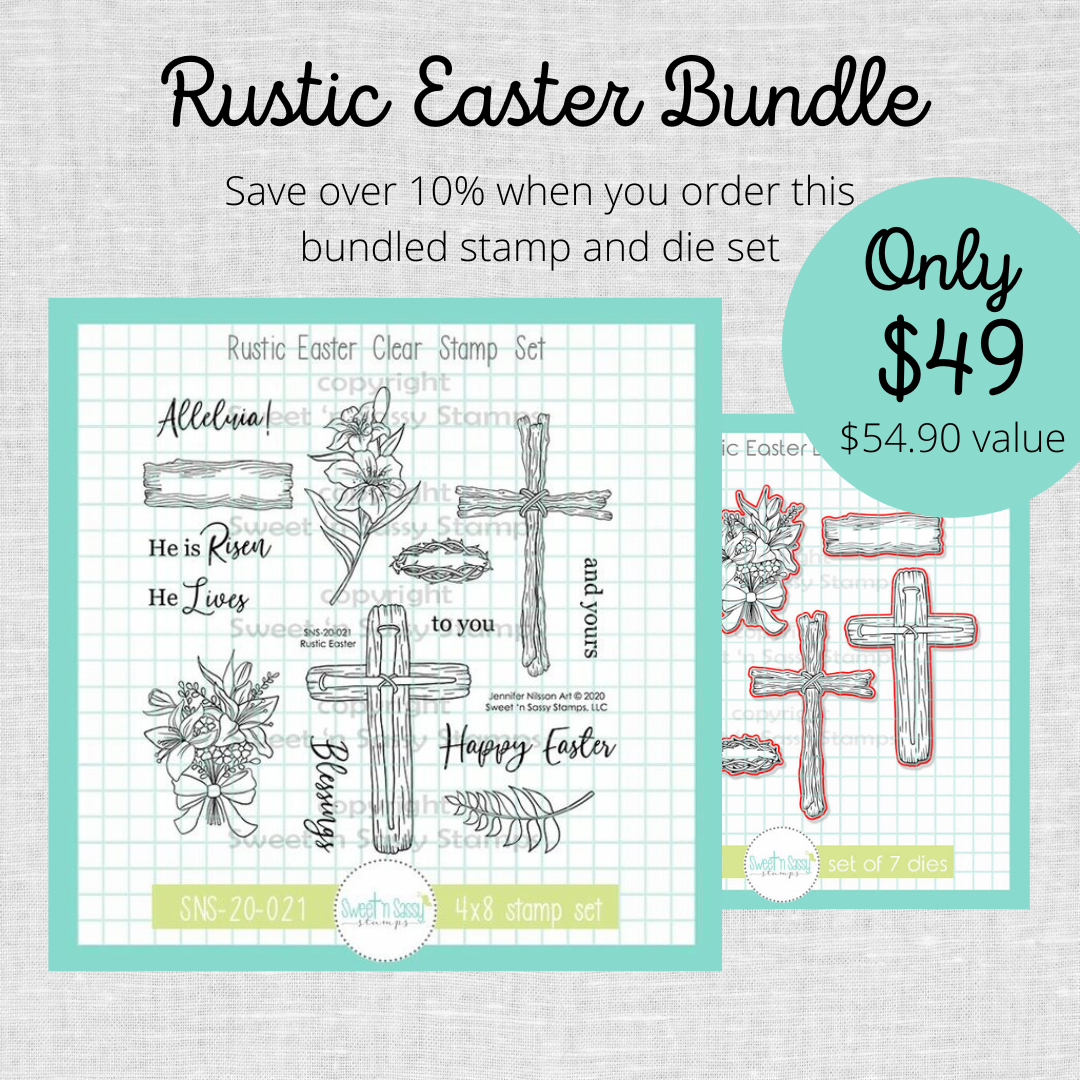 Rustic Easter Stamp & Die Bundle