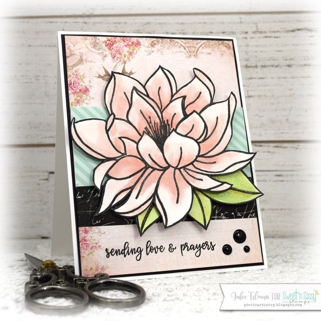 Fantastic Flowers Clear Stamp Set