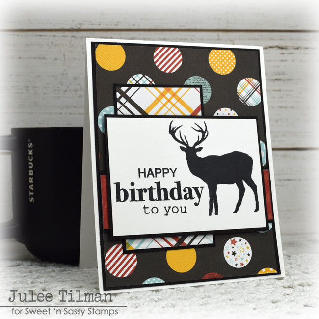 Scene Silhouettes: Woodland Clear Stamp Set