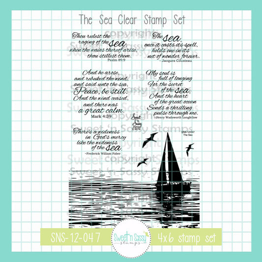 The Sea Clear Stamp Set