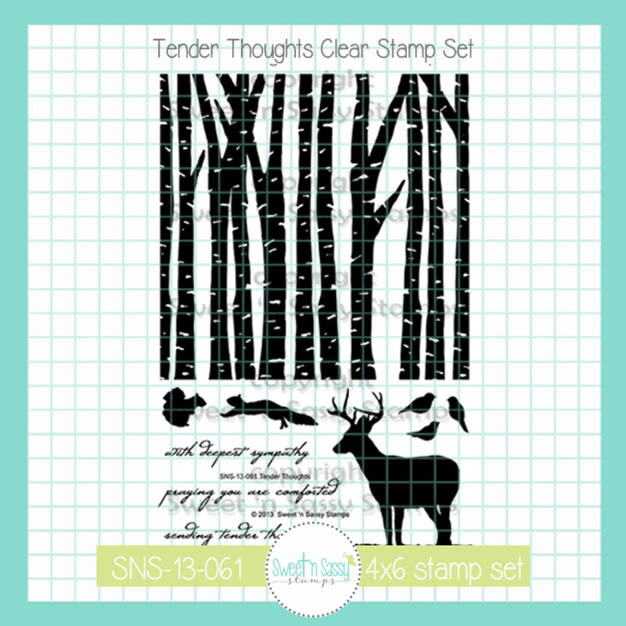 Tender Thoughts Clear Stamp Set