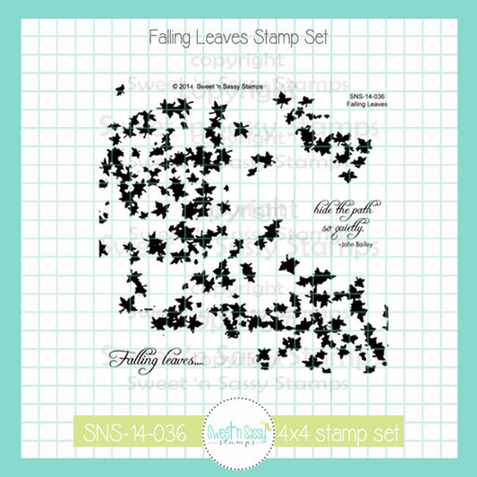 Falling Leaves Clear Stamp Set