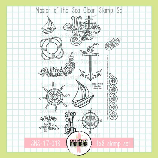 Master of the Sea Clear Stamp Set