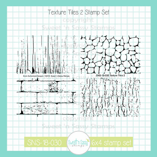 Texture Tiles 2 Clear Stamp Set