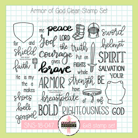 Armor of God Clear Stamp Set