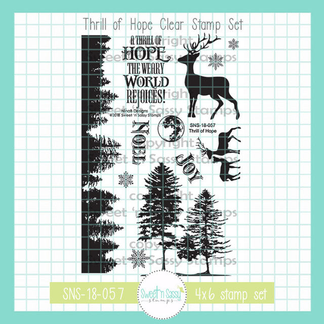 Thrill of Hope Clear Stamp Set