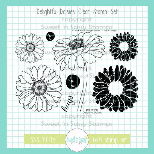 Delightful Daisies Clear Stamp Set