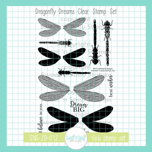 Dragonfly Dreams Clear Stamp Set