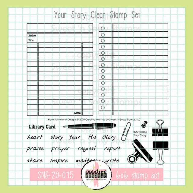 Your Story Clear Stamp Set