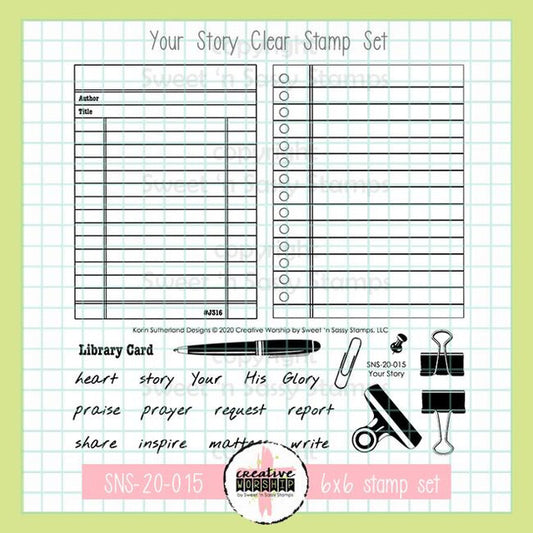 Your Story Clear Stamp Set