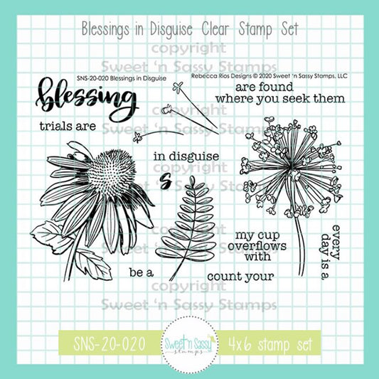 Blessings in Disguise Clear Stamp Set