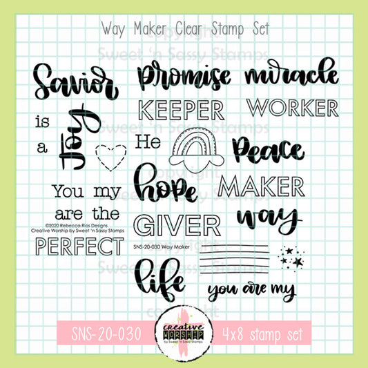 Way Maker Clear Stamp Set