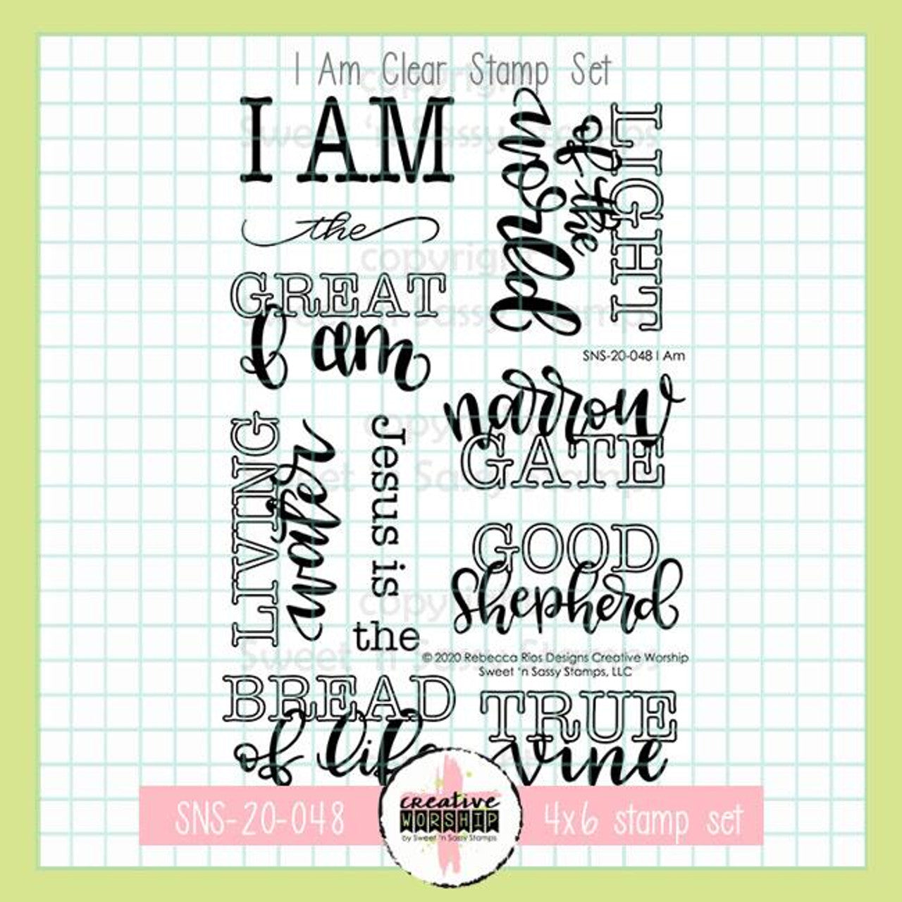 I Am Clear Stamp Set