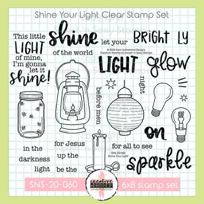 Shine Your Light Clear Stamp Set