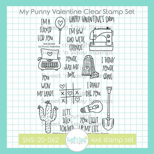 My Punny Valentine Clear Stamp Set