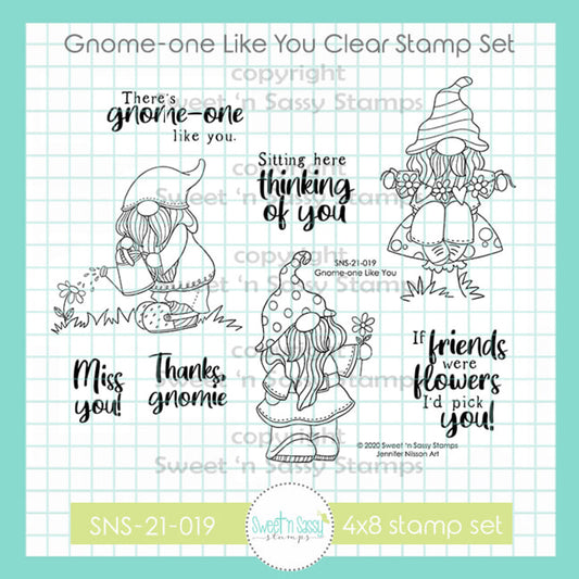 Gnome-one Like You Clear Stamp Set