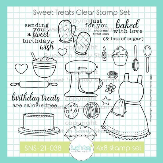 Sweet Treats Clear Stamp Set