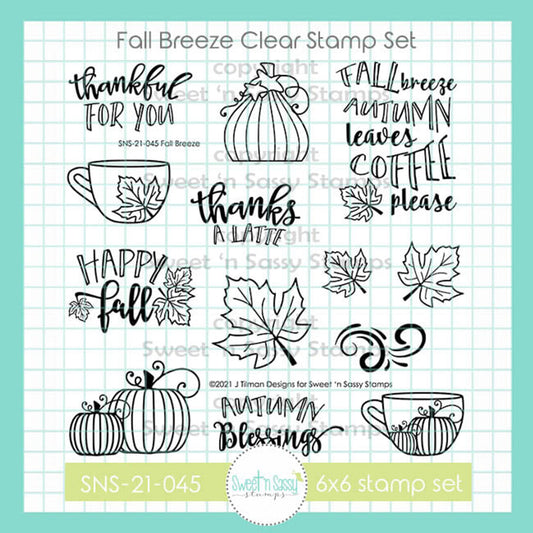 Fall Breeze Clear Stamp Set