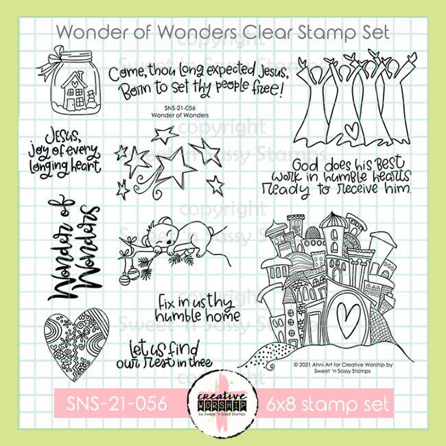 Wonder of Wonders Clear Stamp Set