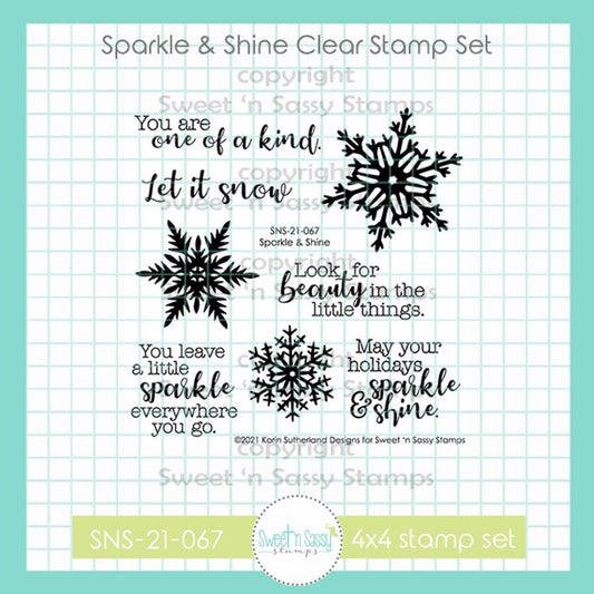 Sparkle & Shine Clear Stamp Set