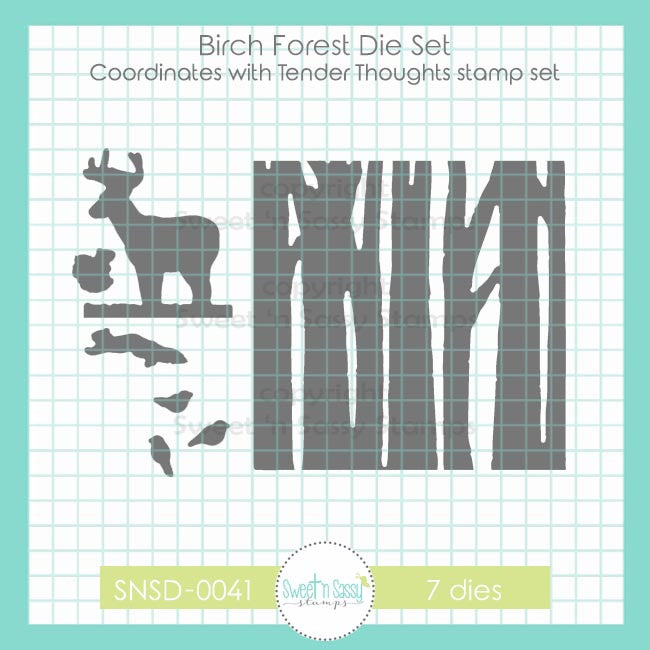 Birch Forest Die Set