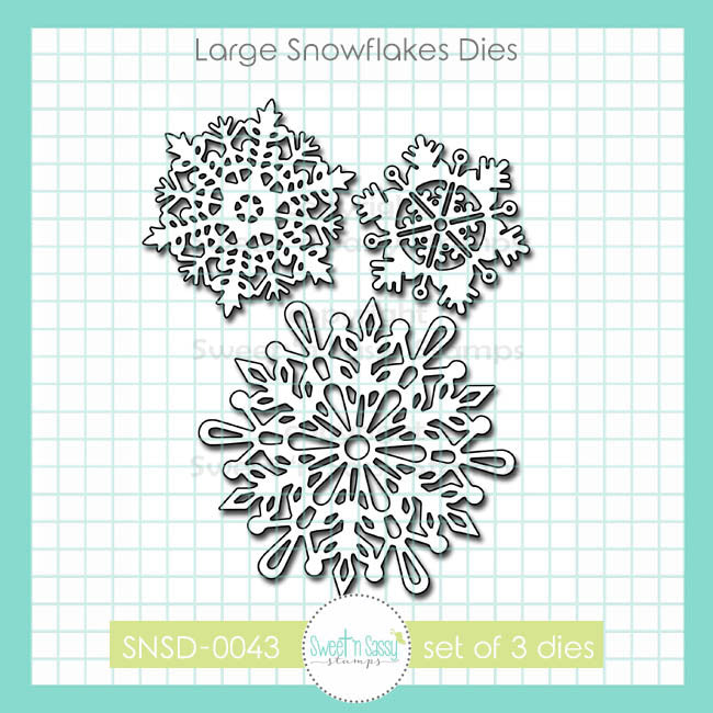 Large Snowflakes Die Set