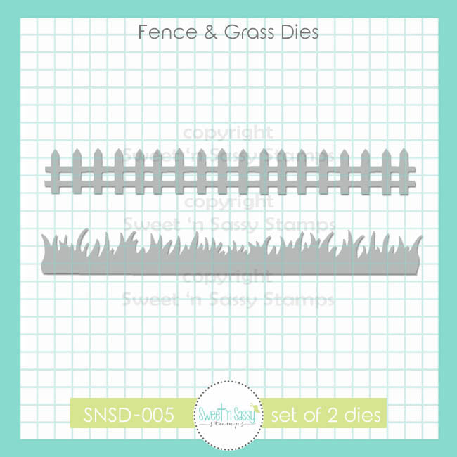 Fence & Grass Die Set