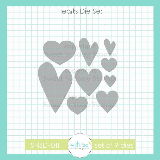 Hearts Die Set