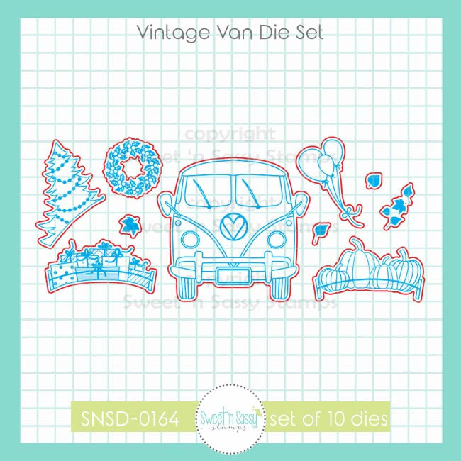 Vintage Van Die Set