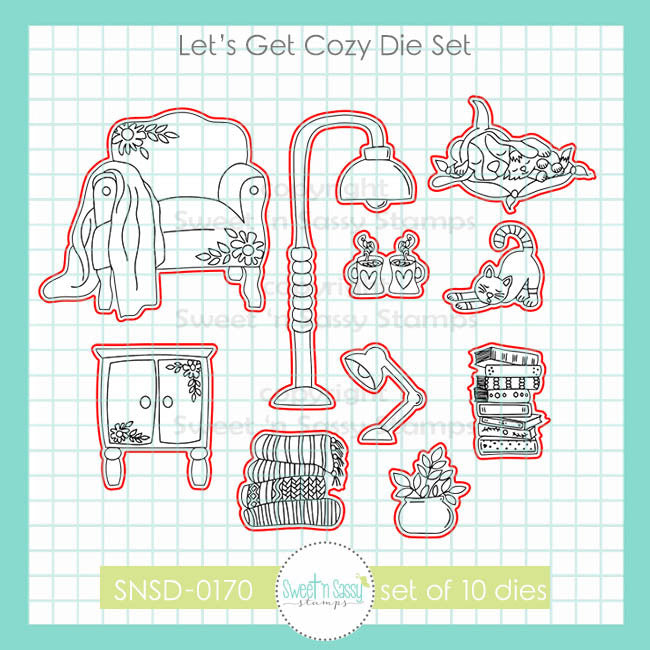 Let's Get Cozy Die Set