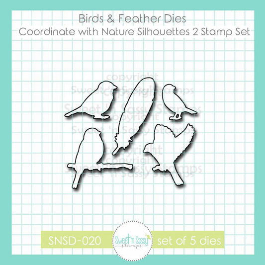 Birds & Feather Die Set