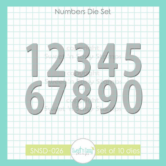 Number Die Set