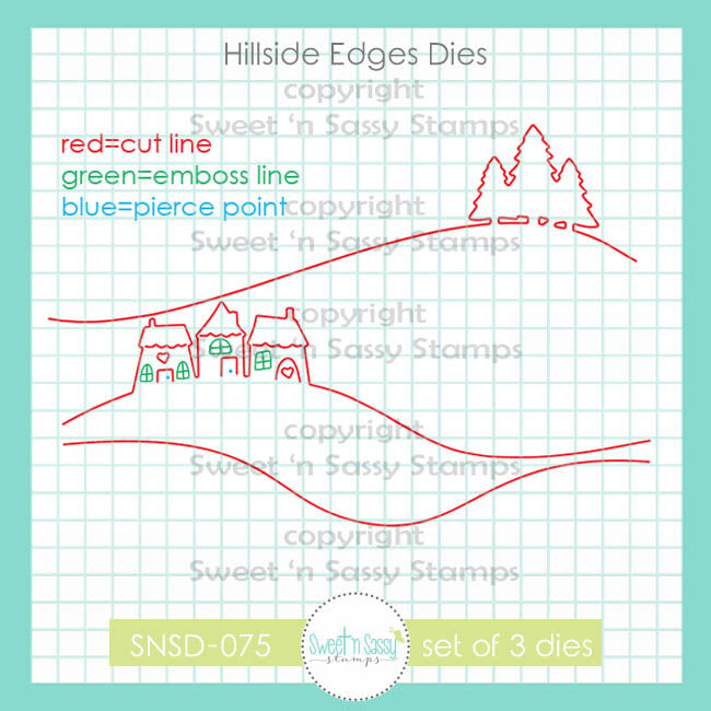 Hillside Edges Die Set