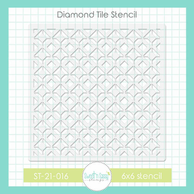 Diamond Tile Stencil