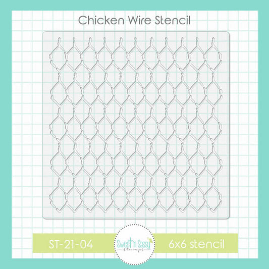 Chicken Wire Stencil