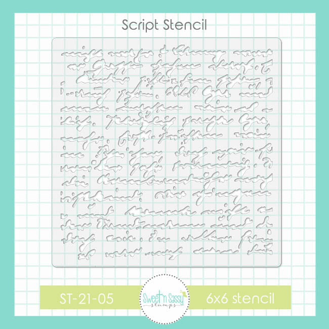 Script Stencil – Creative Worship Stamps