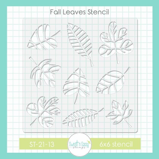 Fall Leaves Stencil